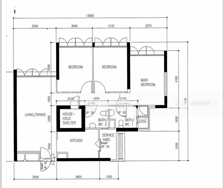 4 Room (4A) HDB for Rent in  23 Ghim Moh Link - Image 11